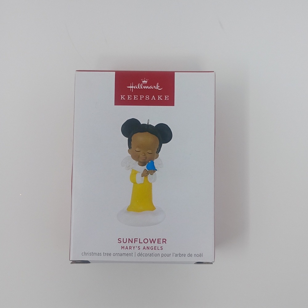 2023 Hallmark Keepsake Mary's Angels Sunflower Christmas Ornament QXR8227